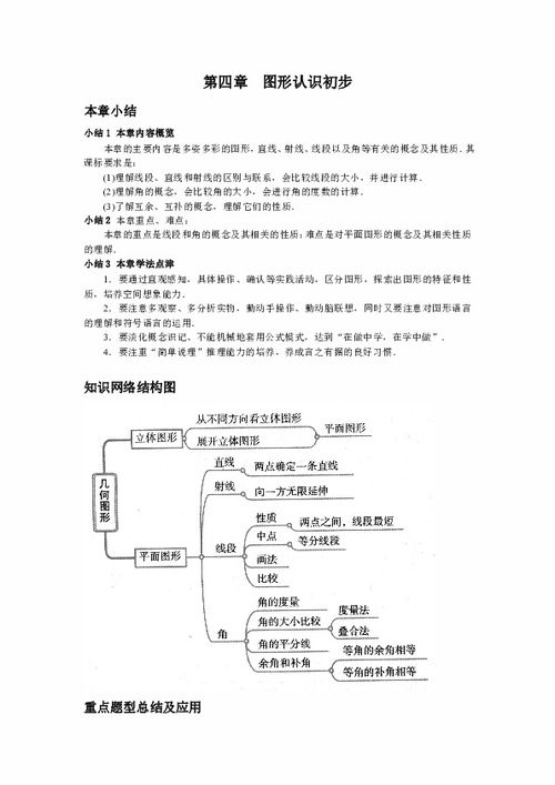 2012年3月中考數學一輪復習精品講義 含2011中考真題 第四章圖形認識初步下載 數學